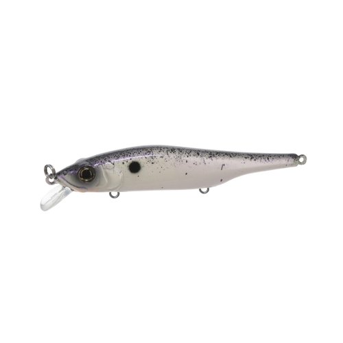Bill Lewis Scope-Stik 100 Suspending 4'-6' Jerkbait Fishing Lifelike Freshwater & Saltwater Lure with Mustad UltraPoint Triple Grip Hooks, Purple NURPLE