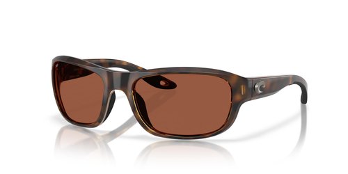 Costa Del Mar Clipperton Sunglasses, Tortoise/Copper Polarized 580P, 58 mm