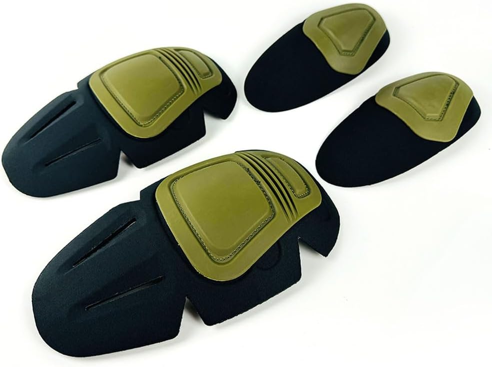Tactical Military Paintball Elbow Knee Pads Airsoft Combat Protective Set
