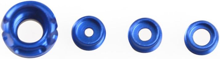 37/45 Degree Aluminum Hooded Peep Sight Compound Bow Housing Aperture Kit with 3 Size inner Core