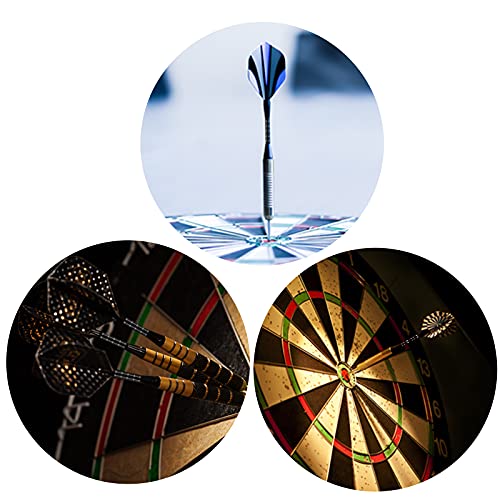 Dart Shafts 50mm 53mm Aluminium Alloy with Rubber Rings Classic Style Multicolor 30 Pcs