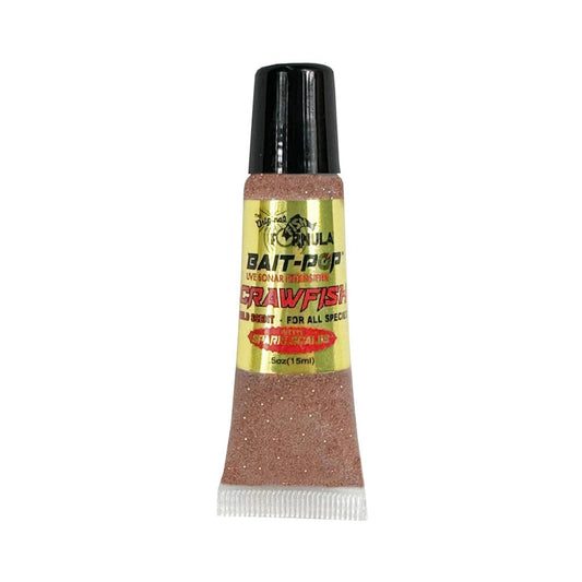 Bait Pop Crawfish - Live Sonar Intensifier - Scented Sparklscales .5oz Tube