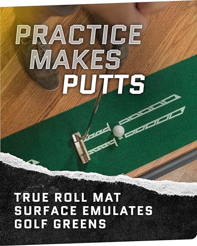 SKLZ Putting Green Accelerator Pro - Realistic Home Golf Practice Mat