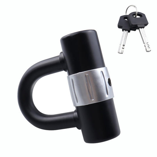 Asbmatole Motorcycle Heavy Duty Bike Lock U Lock Disc Lock for Motorcycle, Bike, Scooter, Generator, Bicycle and Gates
