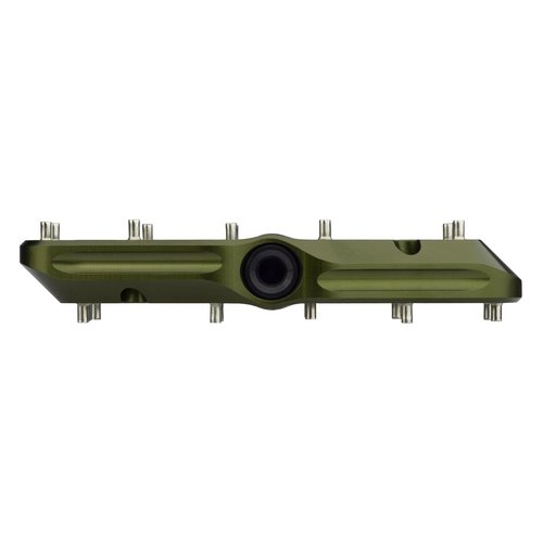 Wolf Tooth Waveform Aluminum Pedals - Large - Black (Olive, Large)