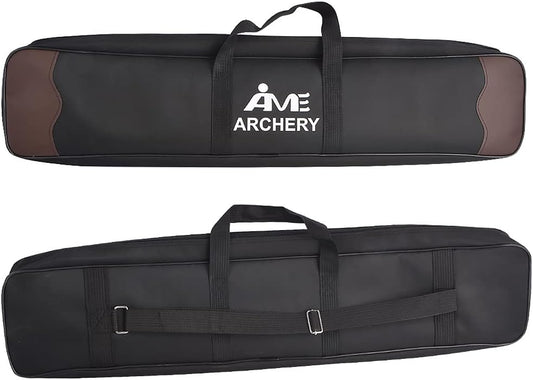 ZSHJGJR Archery Recurve Bow Bag Take Down Portable Soft Bow Case Double Layer Bag for Storage and Arrow, for Take Down Recurve Bow/Long Bow Outdoor Shooting Practice
