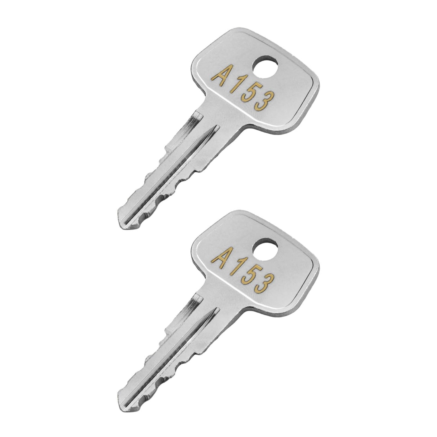 A153 SKS roof Rack Key,Replacement Key for Yakima SKS Ski,Roof,Cargo Box,Carrier Racks and Crossbars.(2 Pack-Code A153)