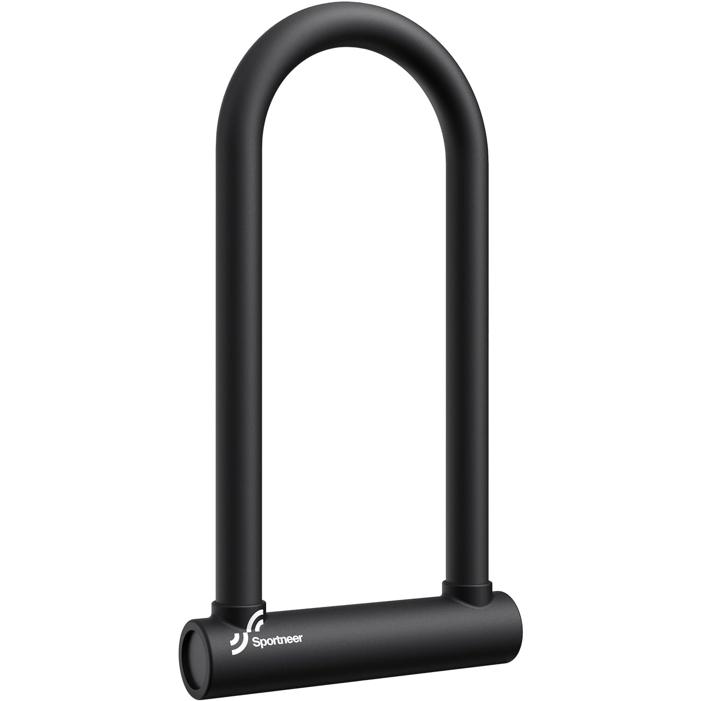 Sportneer Bike U Lock - 18mm Shackle Heavy Duty Anti Theft Bike Locks with 3 Keys - Bicycle U-Locks with Sturdy Mounting Bracket for Road, Mountain, Electric & Folding Bike, Size 11.5''x6.25''