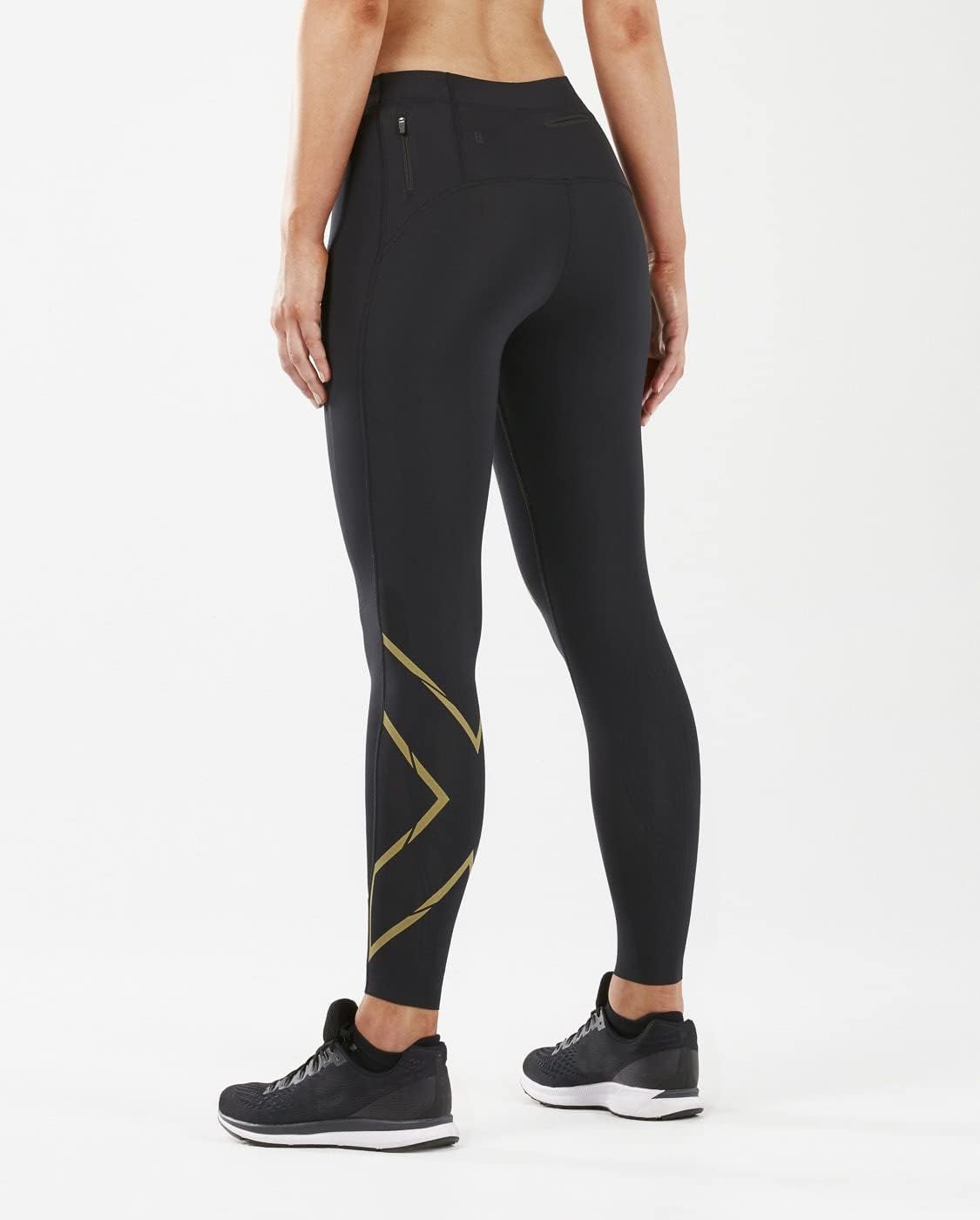 2XU Men's Light Speed Compression Tights - Lightweight & Flexible Support for Improved Running Performance