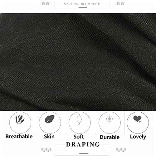 IZUS Womens Slouchy Hat Mum Soft Beanie Drape Layers Cap Visor-Brim Fashion Girl Sleep Hat Cancer Chemo Headwear