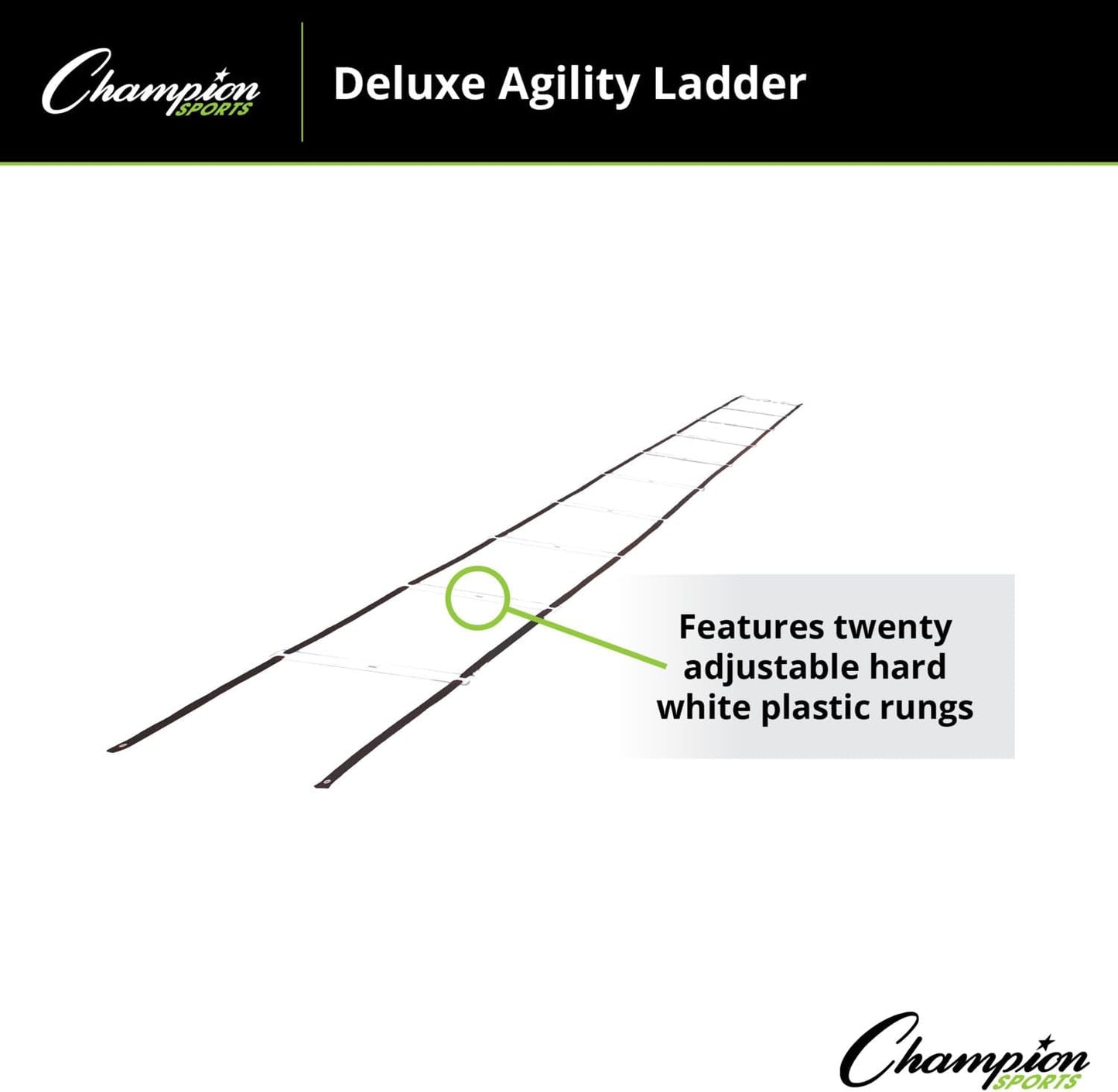 Champion Sports AGL Deluxe Agility Ladder