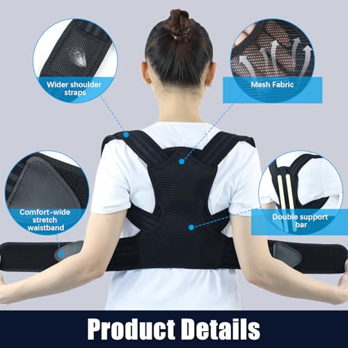 Kids & Teenagers Adjustable Posture Corrector Small - Upper Back Support