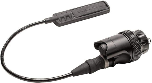 SureFire Scout Light Dual-Switch/Tailcap Assembly with 7" Switch Cable, Waterproof, Black/Tan, Compatible with Scout Light WeaponLights (DS07)