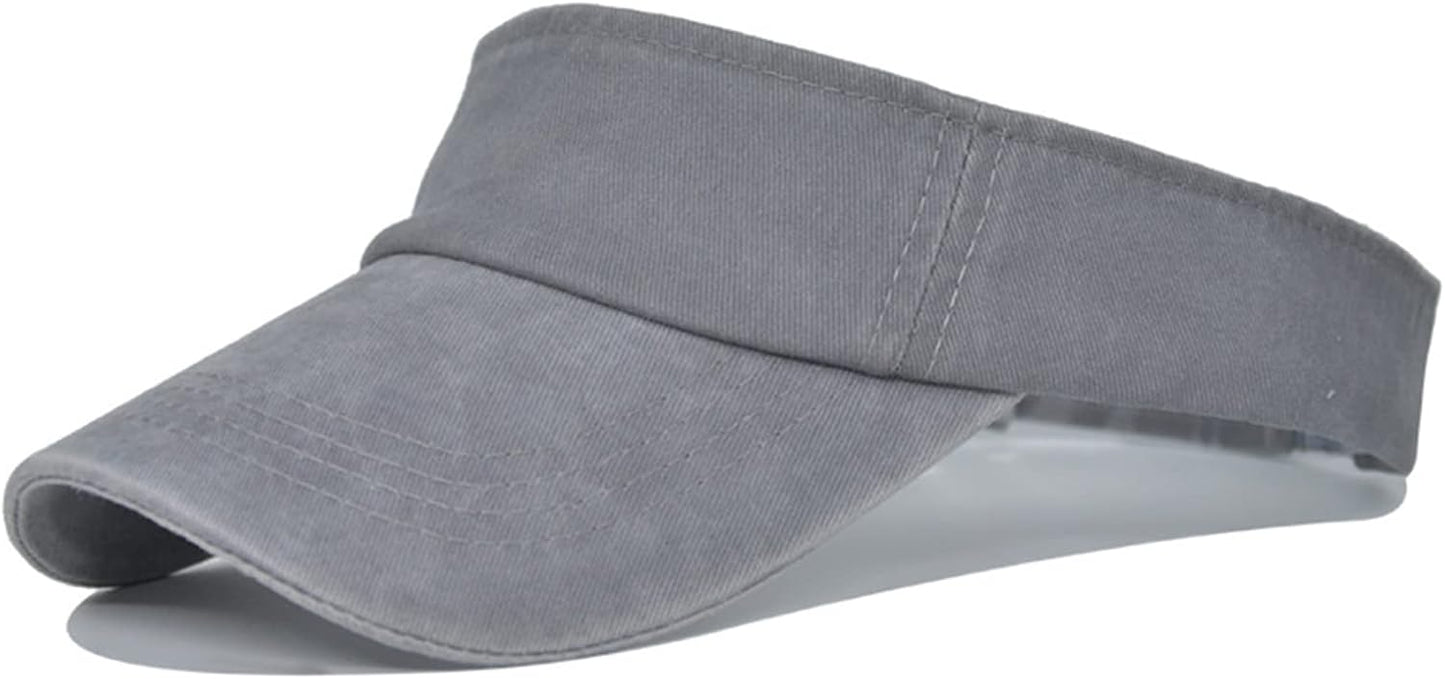 Women's Sun Protection Visor Hat | Cotton Sports Cap for Outdoor Activities
