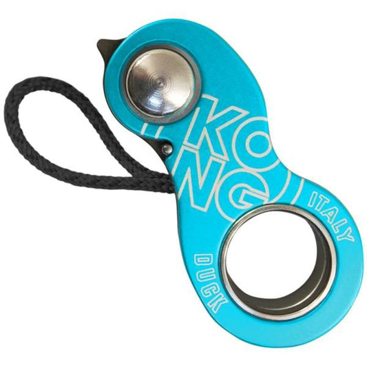 Kong Italy Duck Rope Clamp - Cyan/Black