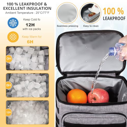 ATRIPACK Tactical Cooler Backpack 25L Insulated Lunch Bag Gery