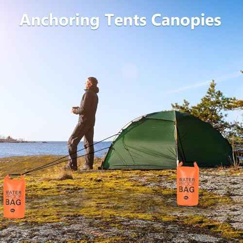 Waterproof Dry Bag ? 2-Pack 10L Roll-Top Dry Bags for Kayaking, Boating, Fishing, Camping & Beach ? Lightweight Waterproof Backpack Keeps Gear Dry