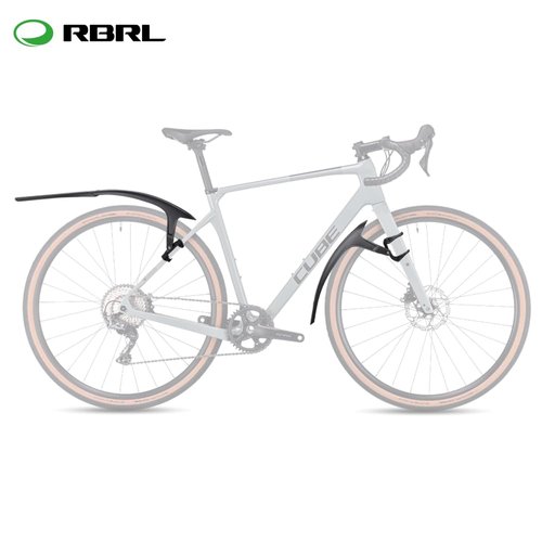 RBRL Bike Fender, Quick Release Bike fenders for Gravel and Road Bike, Adjustable Bicycle Fenders 28'', Full Cover Thicken & Widen, Rear Mud Guard for Tire Width: 28-45mm（Rear）
