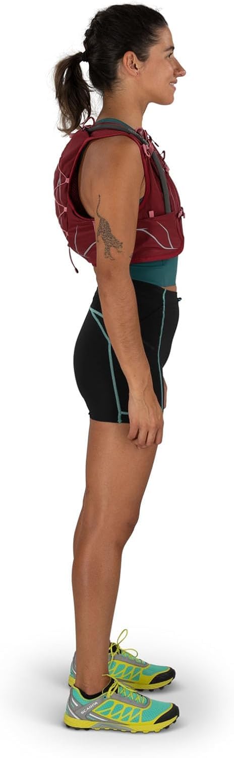 Osprey Dyna 1.5L Women's Running Hydration Vest with Hydraulics Reservoir, Kakio Pink, Medium