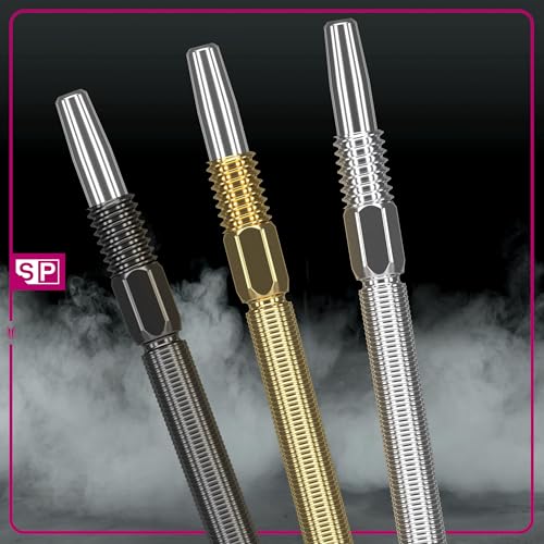 Swiss Point Dart Tips Gold 35mm - Nano Grip, Interchangeable, Professional Darts Accessories