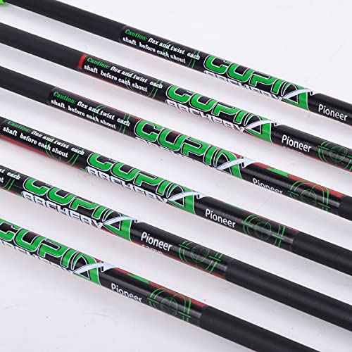 LWANO Crossbow Bolts 20 22 Inch Carbon Archery Arrows 12 Pack and 6 Pack Hunting Broadheads kit