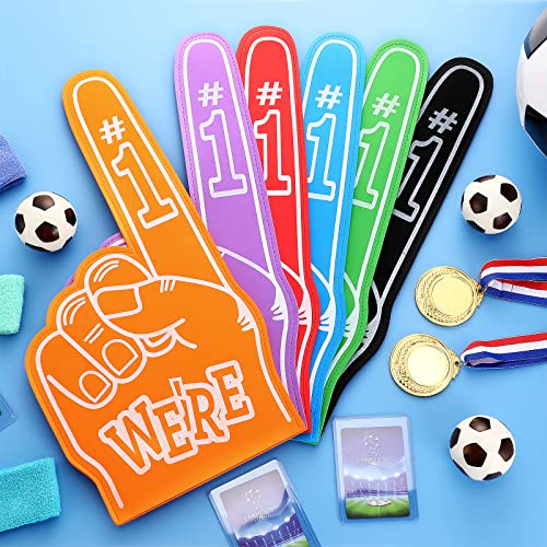 Giant Foam Finger 18 Inch Bulk Pack of 24 - Sports Cheerleading Hand