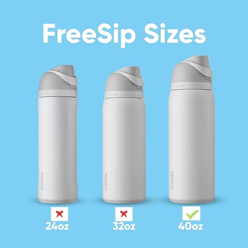MIHAGUTY 2PCS Replacement Button Compatible with Owala FreeSip 40oz,Water Bottle Lid Mouth Push Button Switch Fit for Owala 19/24/32/40oz Bottle Accessories (Replacement Button with 40oz Straws)