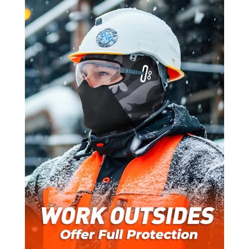 Balaclava Ski Mask for Men Women Fleece Winter Face Mask for Cold Weather Skiing Snowboarding Motorcycle Riding Outdoor Work