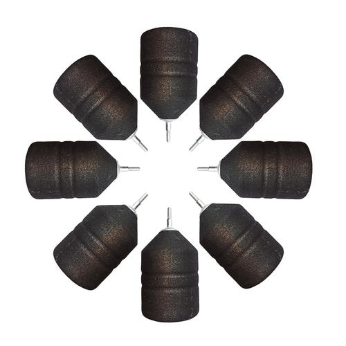 e5e10 12PCS Soft Foam Arrowheads Yellow Diameter 2" Hunting Game Practice Safe Arrow Tips Archery CS Game Shooting Outdoor Camping Game Youth Safe Target Broadheads (Black)
