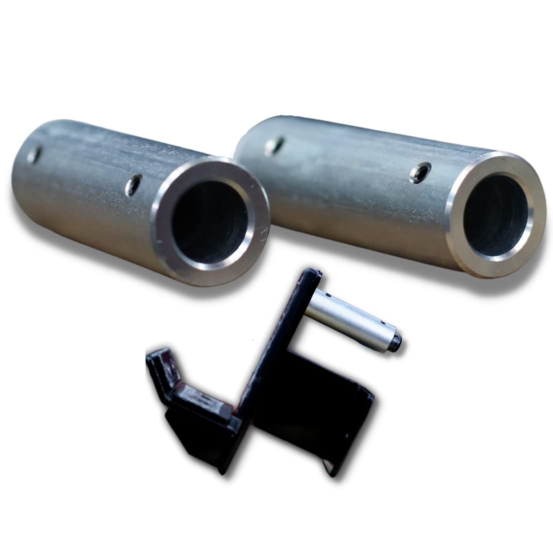 F&F STEEL Power Rack Attachment Pin Adapter Sleeve - 5/8" to 1" - Universal Fitment on Standard 2"x2", 3"x2", and 3"x3" Power Racks, Cages, & Rigs