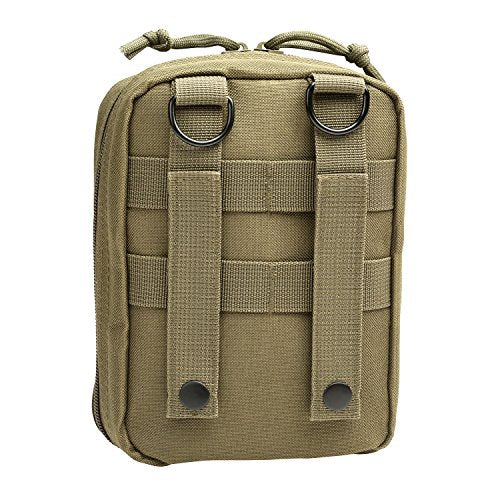 Orca Tactical First Aid Molle Pouch - Heavy Duty IFAK Medical Bag - Olive Drab Green