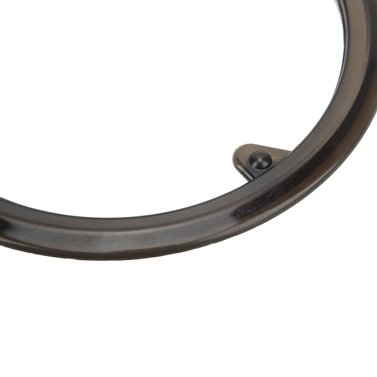 Chainring Chain Guard, Sprocket Protective Cover with 4 Holes Plastic Chainwheel Protective Guard Cover Black