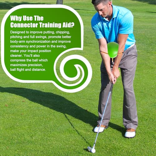 Golf Connection Ball Training Aid - 1 Pack, Green