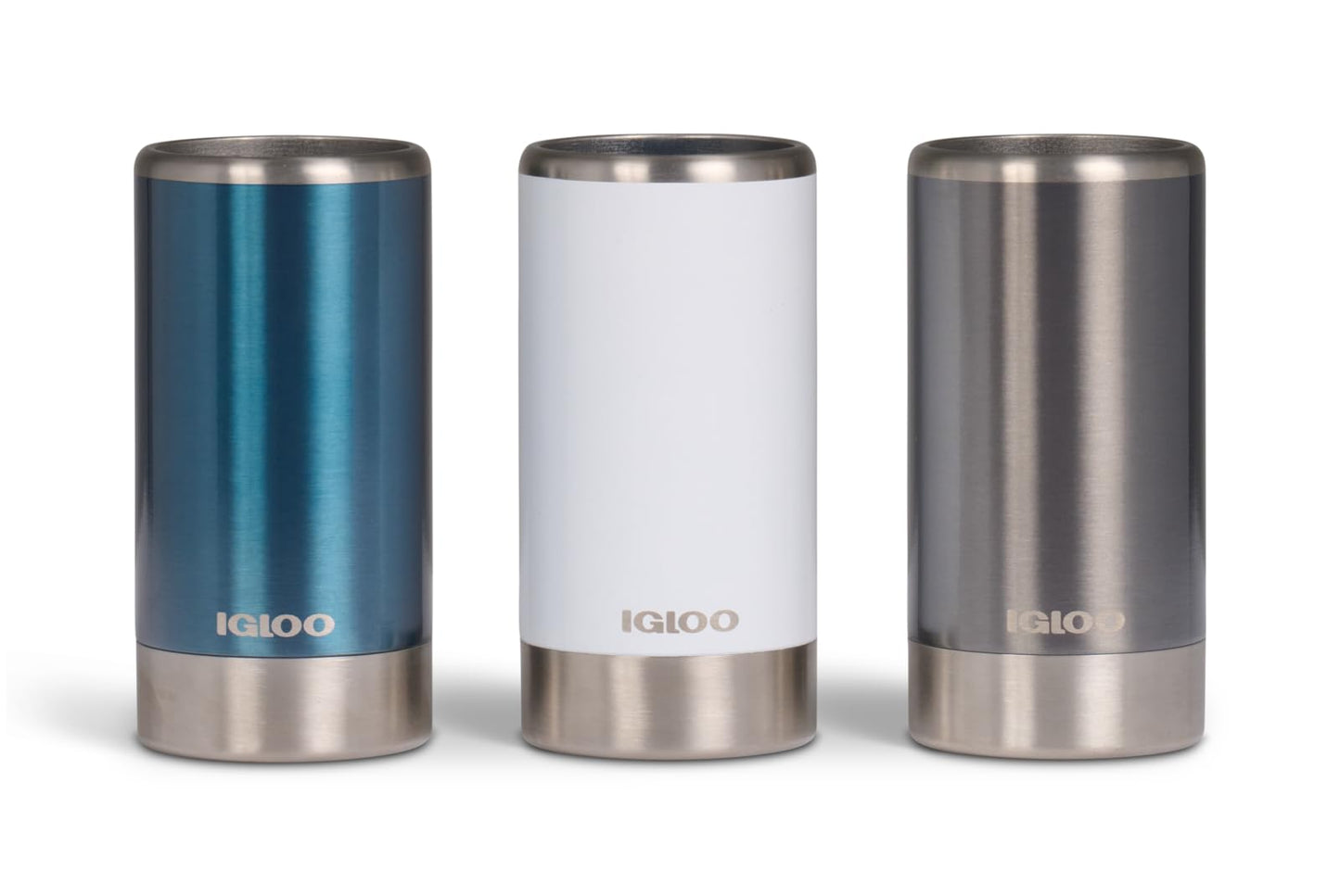 Igloo, 12 OZ Stainless Steel, Coolmate Slim, Gloss Modern Blue