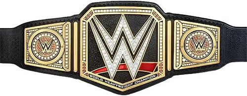World Heavyweight Wrestling Championship Replica Title Belt, Authentic Wear Universal Championship Belt - Adult Size - 4mm