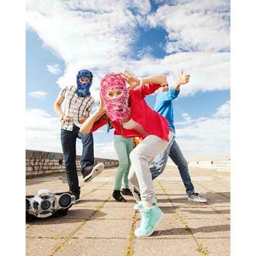 Distressed Balaclava Ski Masks for Men/Women, Shiesty Mask Neck Warmer Full Face Balaclava Face Mask for Cold Weather