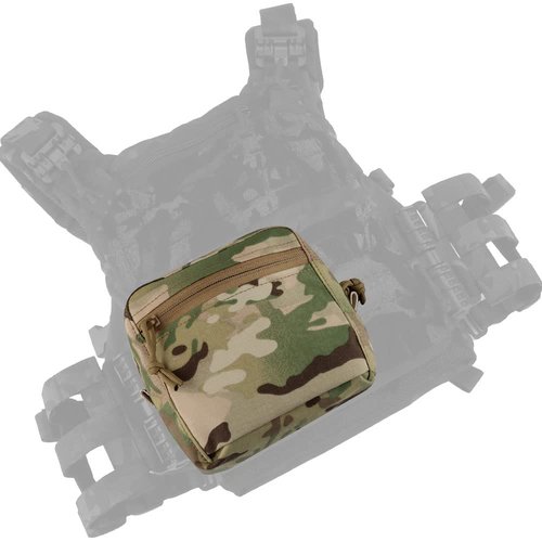 Tactical Molle Pouch Compact EDC Utility Gadget Pouch Waist Bags Sundries Storage Admin Organize Gear Gadget for Military Backpack Vest (Camo)