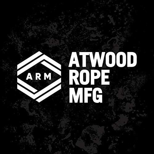Atwood Rope MFG 550 Paracord 100 Feet 7-Strand Core Nylon Parachute Cord Outside Survival Gear Made in USA | Lanyards, Bracelets, Handle Wraps, Keychain (Alloy Orange)
