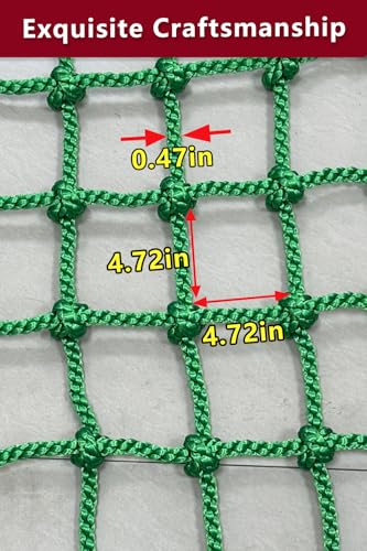 Heavy-Duty Climbing Net 3x6ft for Kids & Adults 600lb Capacity Premium Polyester Rope