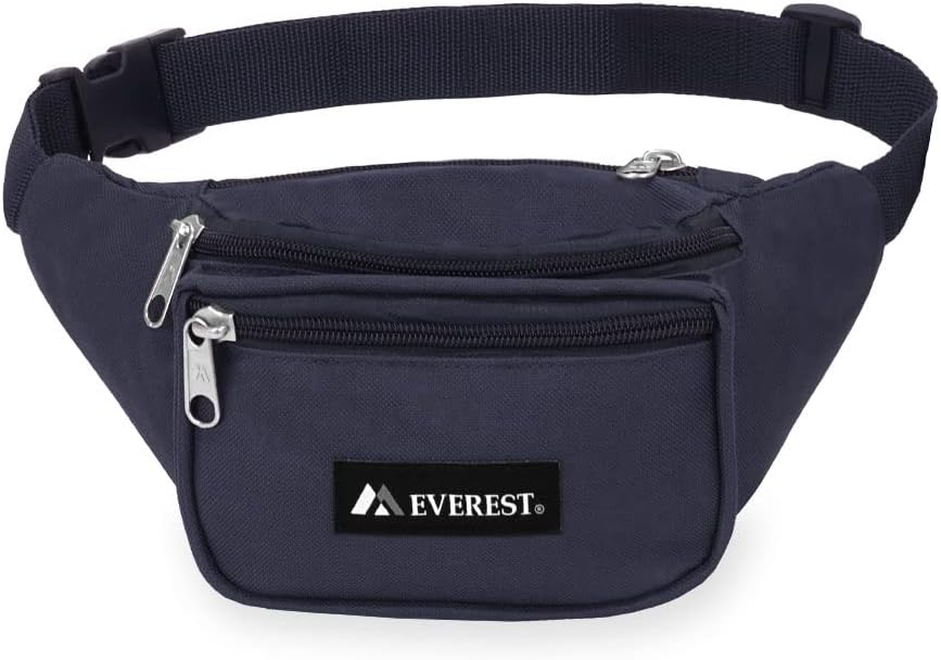 Everest Signature Waist Pack - Standard, Navy, One Size