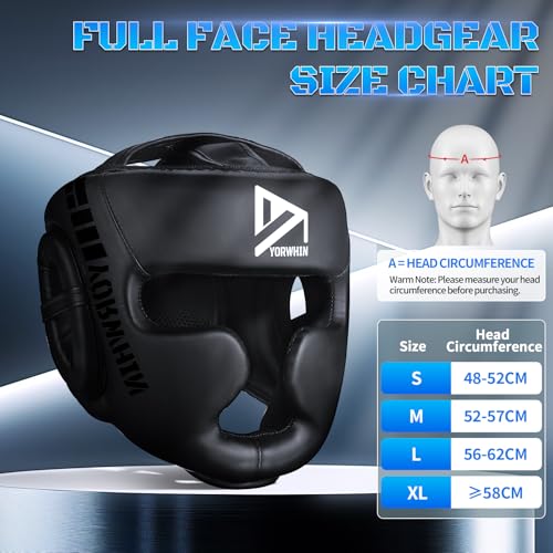 Kids Youth Boxing Headgear Large Shock-Absorbing MMA Sparring Gear