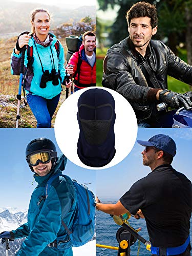 Balaclava Ski Mask for Men Women - Solid Colors - 4 Pack