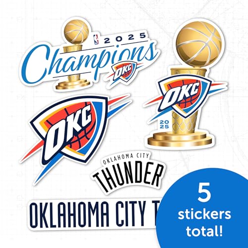 Oklahoma City Thunder Vinyl Sticker Decal for Cups & Laptops - Desert Cactus