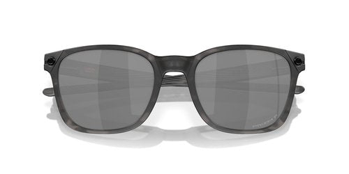 Oakley Man Sunglasses Matte Black Tortoise Frame, Prizm Black Polarized Lenses, 55MM
