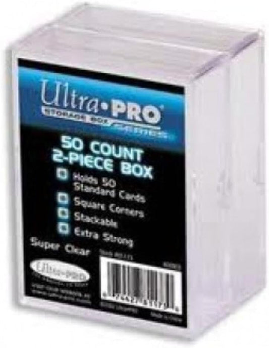 Ultra Pro 50-Count 2-Piece Case (2-Pack),Plastic