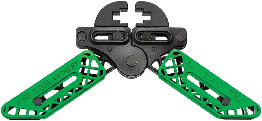 Pine Ridge Archery Kwik Stand Bow Support, Fit on Most Bow Limbs, Perfect for Ground or Box Blind Hunting