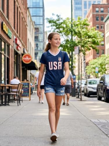Girls’ USA Soccer Shirt Large - Trinity Rodman USWNT Youth Name & Number