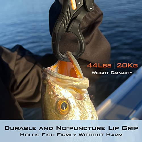 KastKing Pontus Floating Fishing Landing Net with Built-in Length Scale - Net Combo 23" Extendable Hoop