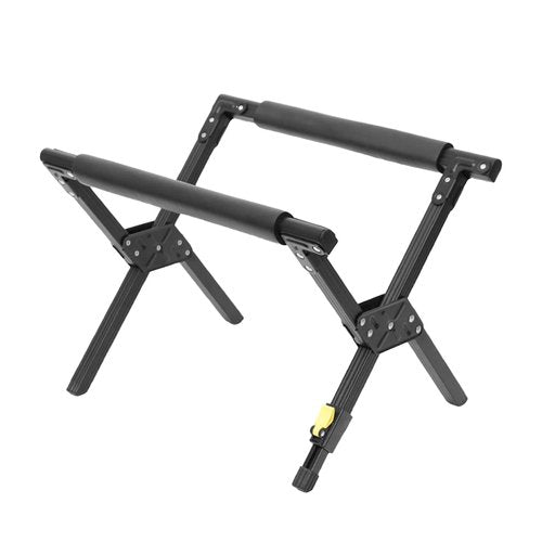 Naroote Folding Cooler Stand Frame, Camping Cooler Stand Aluminum Alloy Adjustable Outdoor Cooler Stand for Camping, BBQ, Fishing, Luggage Stand for Guest Room Foldable