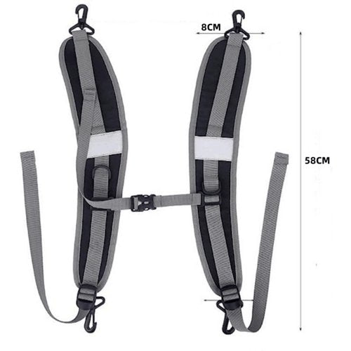 HOUSON Backpack Straps, Shoulder Strap Replacement Nylon Rucksack Belt for Outdoor Sport Bags